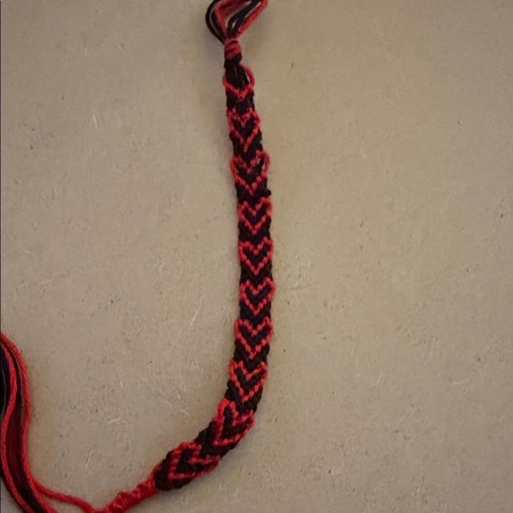 Handmade hearts Friendship Bracelets! Pick your colors!